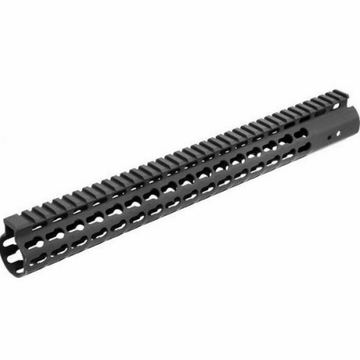 UTG AR15 17" KEYMOD FOREND - BLACK