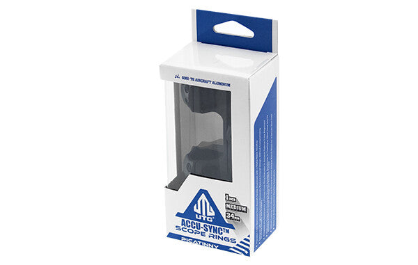 UTG ACCU-SYNC 1" MED 34MM OFFSET RING