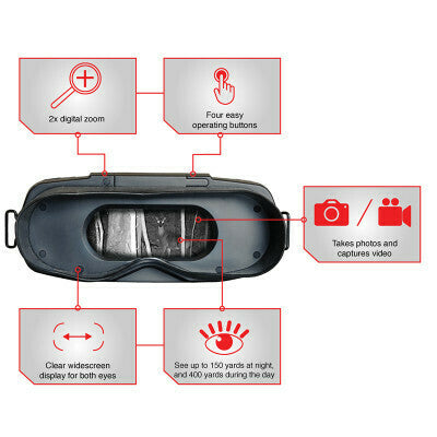 DELUXE HANDHELD DIGITAL NIGHT VISION BINOCULAR