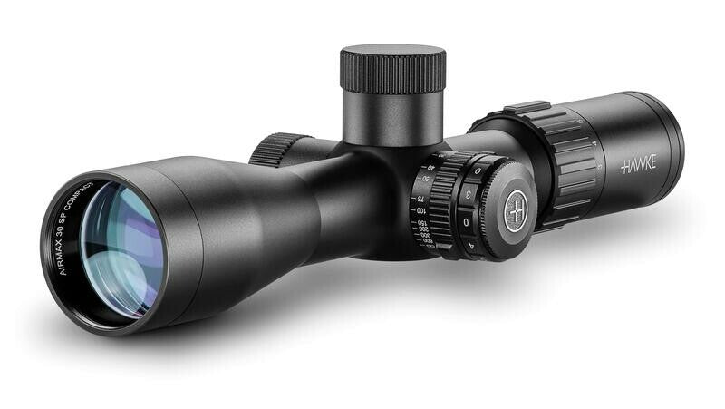 HAWKE AIRMAX 30 COMPACT 3-12X40 AMX IR RIFLESCOPE