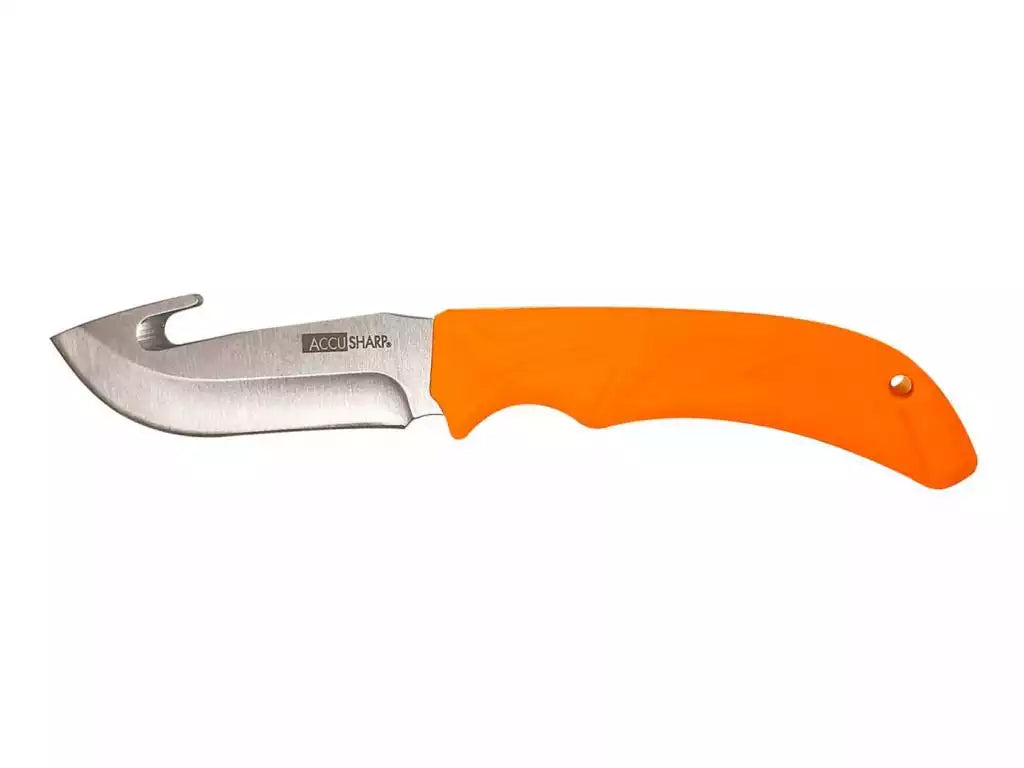 ACCUSHARP GUT HOOK KNIFE  WITH SHEATH - NeonSales {{ shop.shopifyCountryName }}