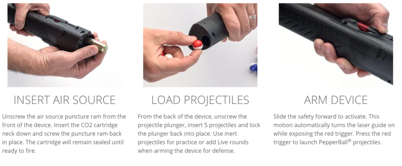 PEPPERBALL FLASH LAUNCHER KIT