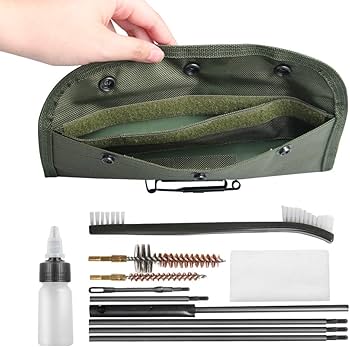 .22 CAL STEEL RAM RODS W/ BRUSHES & POUCH - NeonSales {{ shop.shopifyCountryName }}