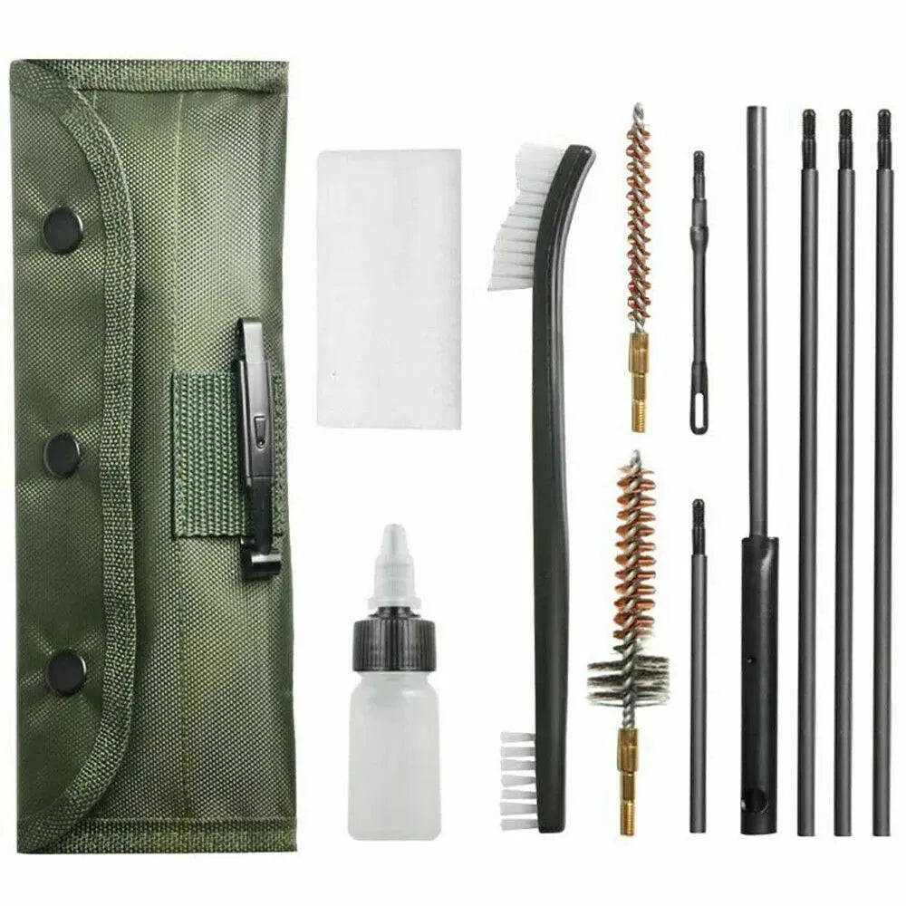 .22 CAL STEEL RAM RODS W/ BRUSHES & POUCH - NeonSales {{ shop.shopifyCountryName }}