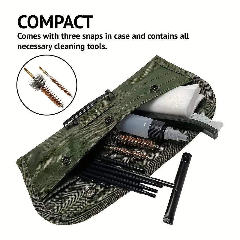 .22 CAL STEEL RAM RODS W/ BRUSHES & POUCH - NeonSales {{ shop.shopifyCountryName }}