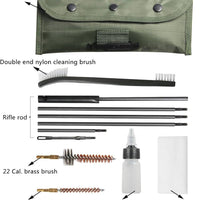 .22 CAL STEEL RAM RODS W/ BRUSHES & POUCH - NeonSales {{ shop.shopifyCountryName }}