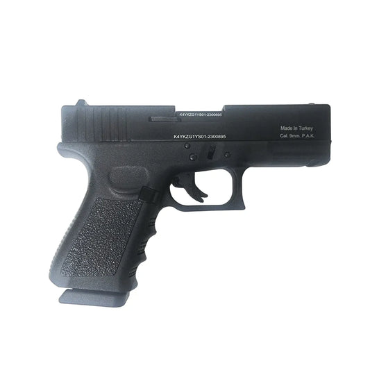 KUZEY GLOCK 19 BLANK GUN + 15 BLANKS + HOLSTER