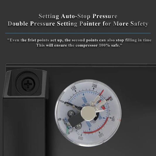 220V HI-PRESSURE COMP - 400 BAR FAN WATER COOLED