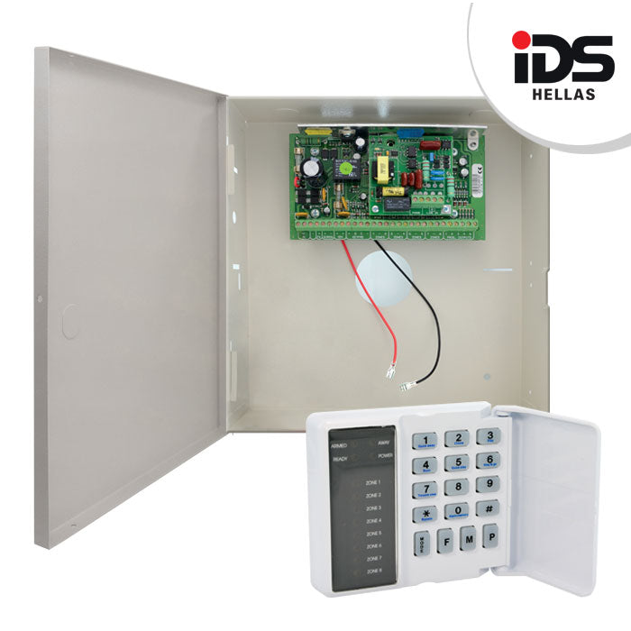 IDS 805 alarm control panel kit - representative IDS 805 panel and keypad image