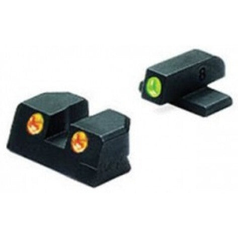 ML SIG 9MM 357SIG GREEN ORANGE FIXED SET TD - NeonSales {{ shop.shopifyCountryName }}
