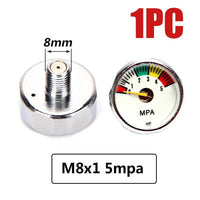 25MM PRESSURE GAUGE (300 BAR) - M8X1 THREADED - NeonSales {{ shop.shopifyCountryName }}