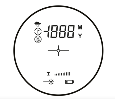 HAWKE LRF 400 LASER RANGEFINDER 400M