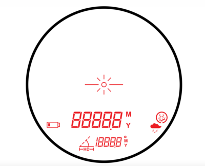HAWKE RANGEFINDER LRF700 OLED 6X21