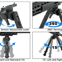 UTG RECON 360 TL M-LOK BIPOD 8"-12"