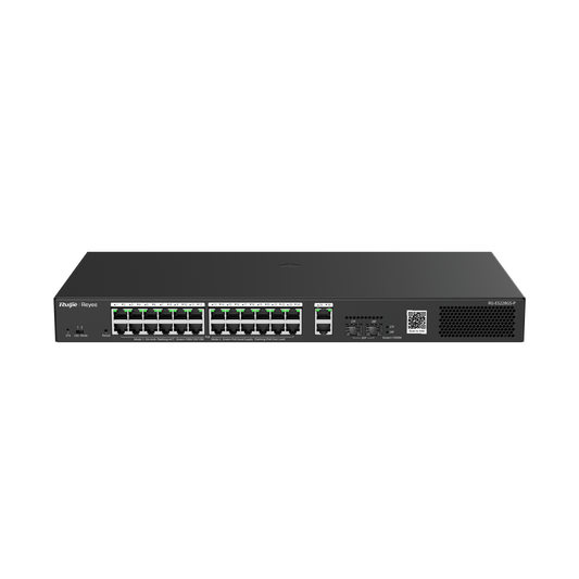 RUIJIE RG-ES228GC-P NETWORK SWITCH - 28G 24POE 370 - NeonSales {{ shop.shopifyCountryName }}