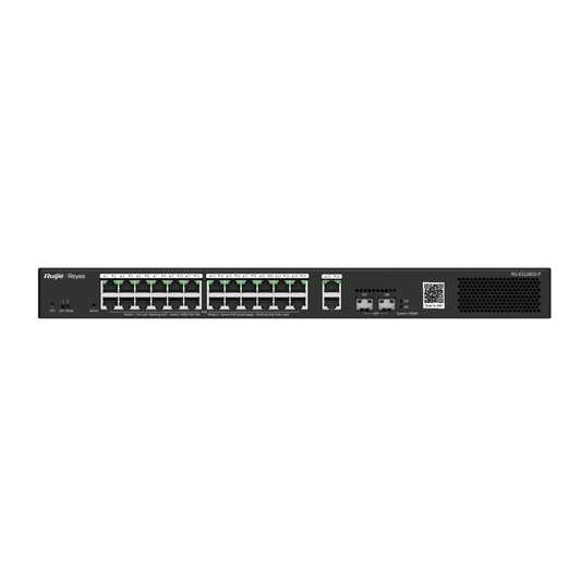 RUIJIE RG-ES228GC-P NETWORK SWITCH - 28G 24POE 370 - NeonSales {{ shop.shopifyCountryName }}