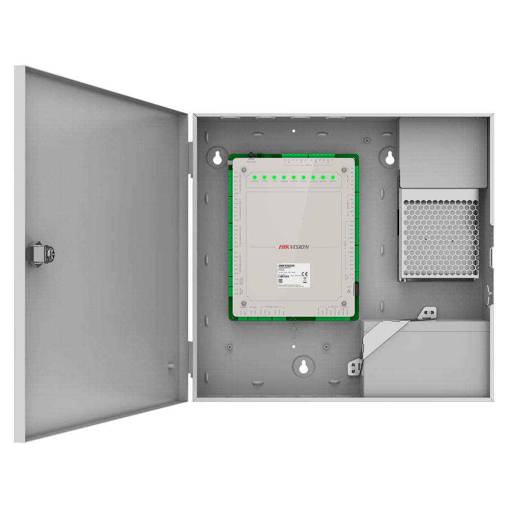 Hikvision DS-K2622X two-door access controller in enclosure