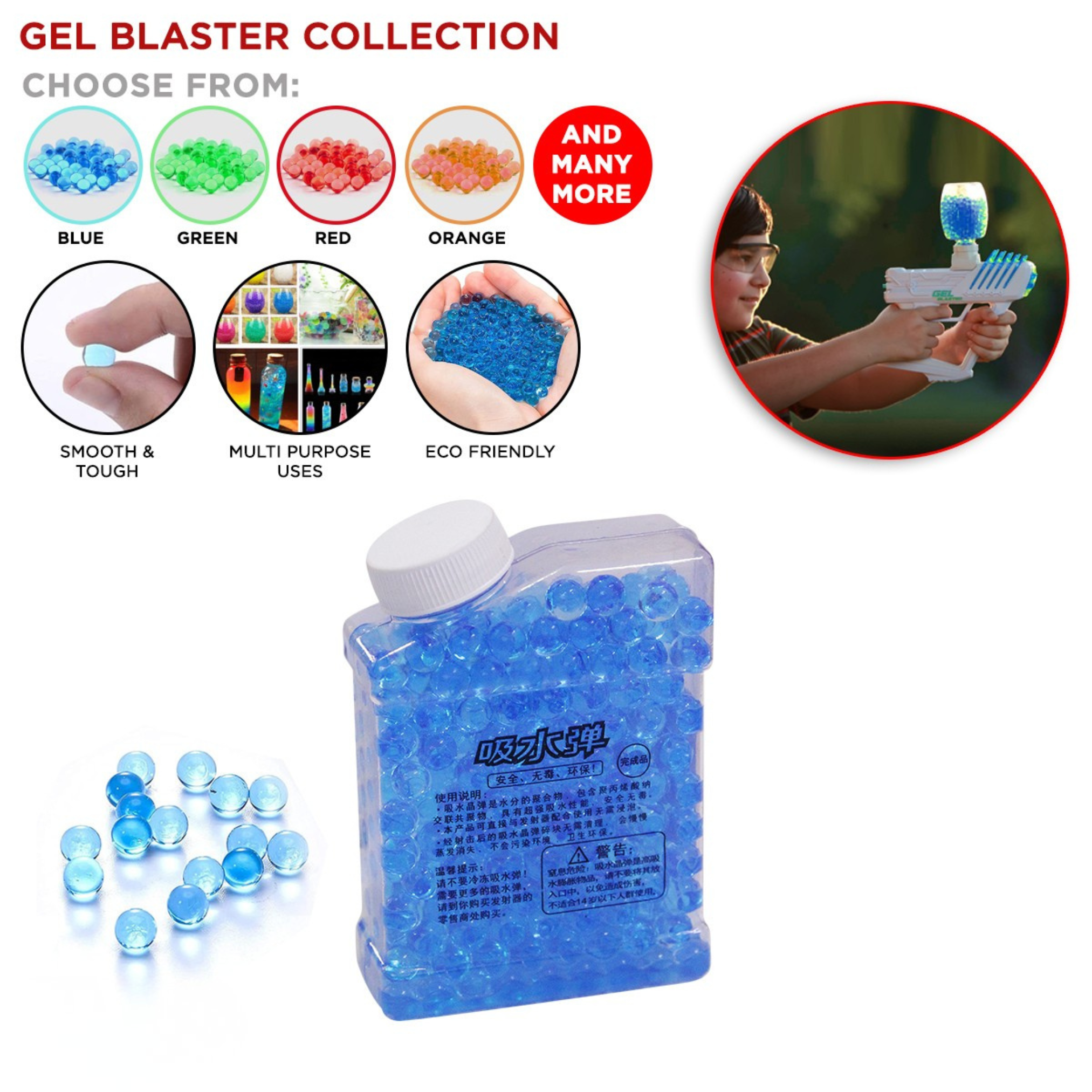 WATER BOTTLED BULLETS 700'S