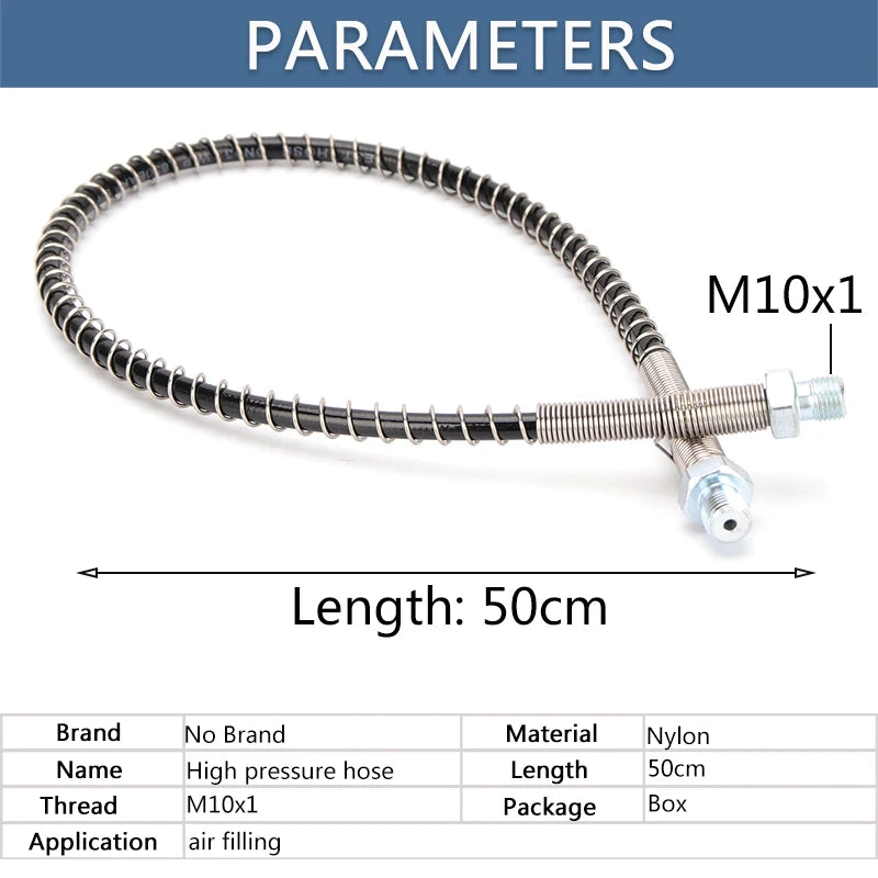 300 BAR PCP SHIELDED FILLWHIP, M10X1(M) THREADED - NeonSales {{ shop.shopifyCountryName }}