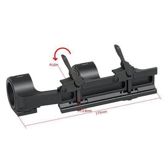 30-35MM SINGLE PIECE CANIS LATRAS SCOPE MNT PIC