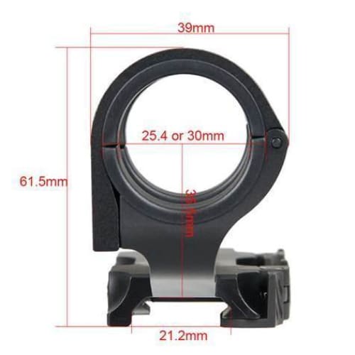 30-35MM SINGLE PIECE CANIS LATRAS SCOPE MNT PIC