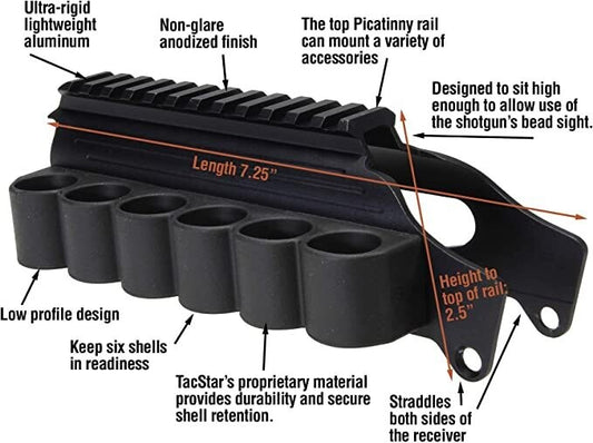 TAC STAR MOSSBERG 930 SIDE SADDLE WITH RAIL - NeonSales {{ shop.shopifyCountryName }}