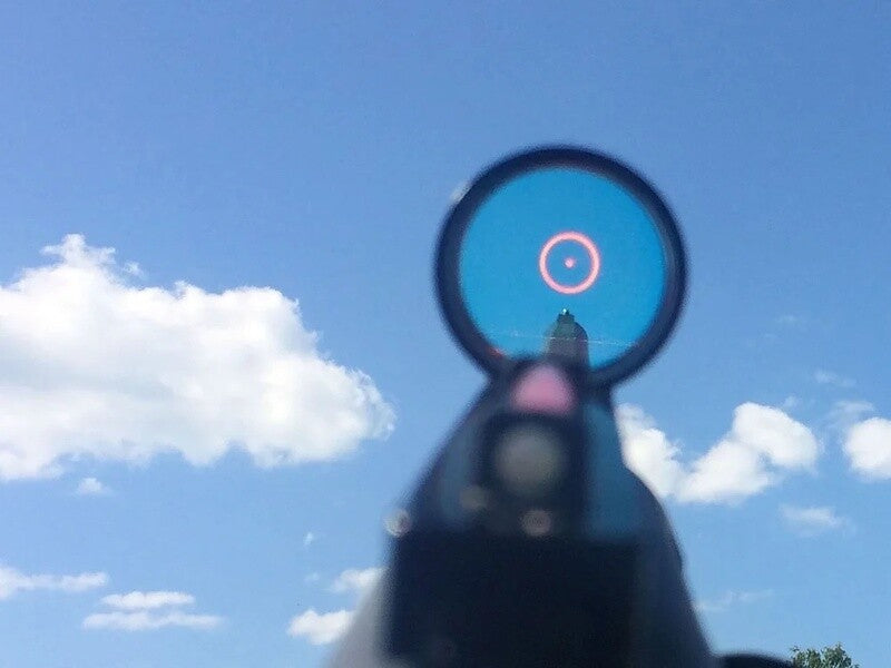 EASY HIT FIBER OPTIC SHOTGUN SIGHT RING DOT
