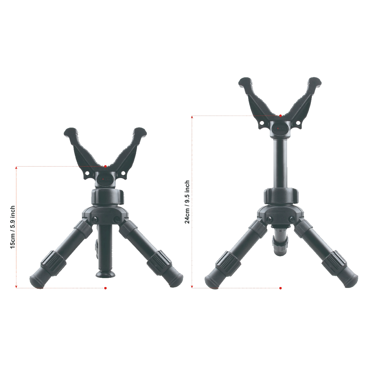 ROKSTAD RSGR-06 SHOOTING TRIPOD - 24CM V-MOUNT - NeonSales {{ shop.shopifyCountryName }}