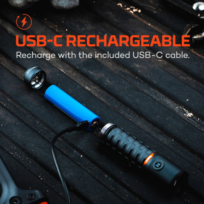 Nebo Torchy 2K Black Line Rechargeable LED Torch (3 of 10)