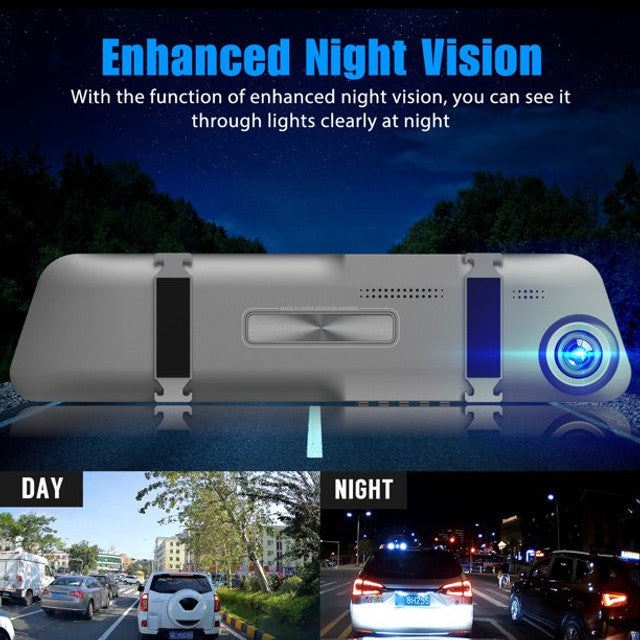 VEHICLE CAMCORDER + REARVIEW CAMERA, 1080P HD
