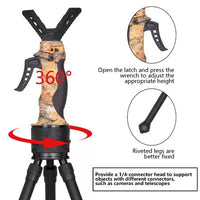 FIERY DEER SHOOTING STICK TRIPOD MH 165CM - NeonSales {{ shop.shopifyCountryName }}
