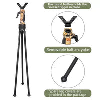 FIERY DEER SHOOTING STICK TRIPOD MH 180CM - NeonSales {{ shop.shopifyCountryName }}