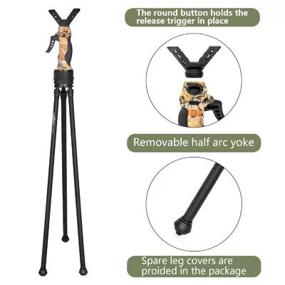 FIERY DEER SHOOTING STICK TRIPOD MH 180CM - NeonSales {{ shop.shopifyCountryName }}