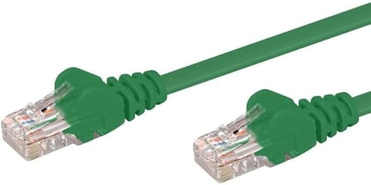 LINKQNET CAT5E MOULDED FLYLEAD - 3M GREEN