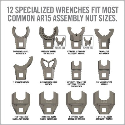 REVO MASTER FIT AR15 CROWFOOT WRENCH SET - NeonSales {{ shop.shopifyCountryName }}