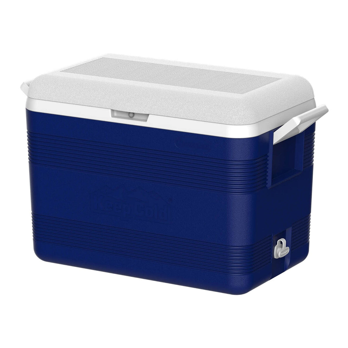 Cosmoplast KeepCold Deluxe 70L Patio Cooler Box, Grey