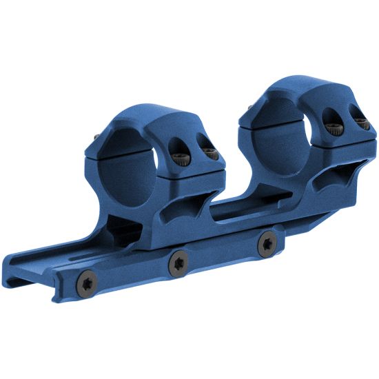 UTG ACCU-SYNC 1" MED 34MM OFFSET RING BLUE