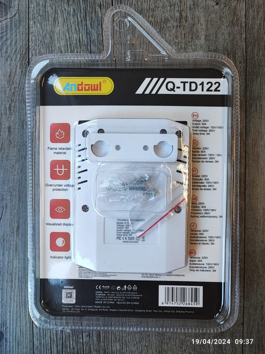 ANDOWL Q-TD122 voltage protector module product view