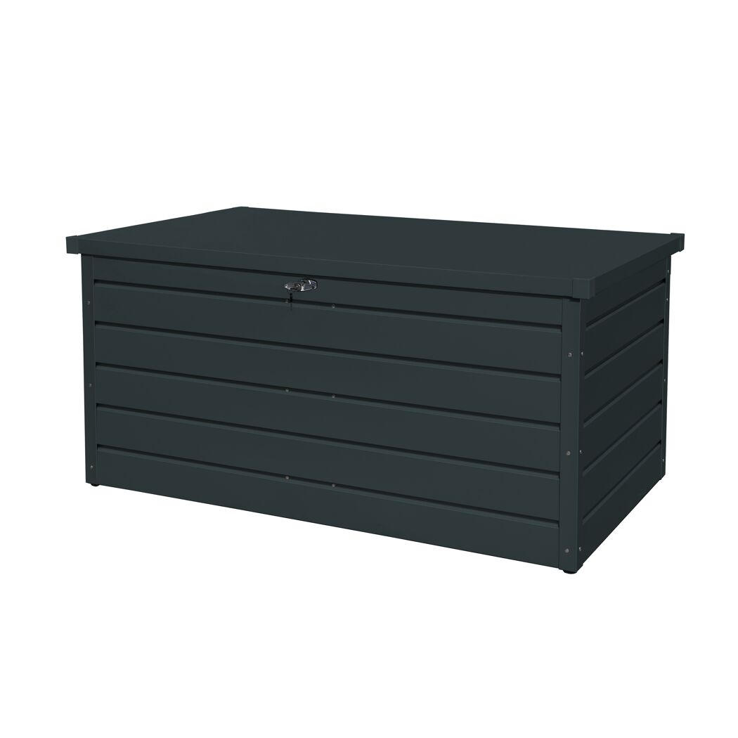 Cosmoplast Palladium 1043L Steel Deck Storage Box, Anthracite