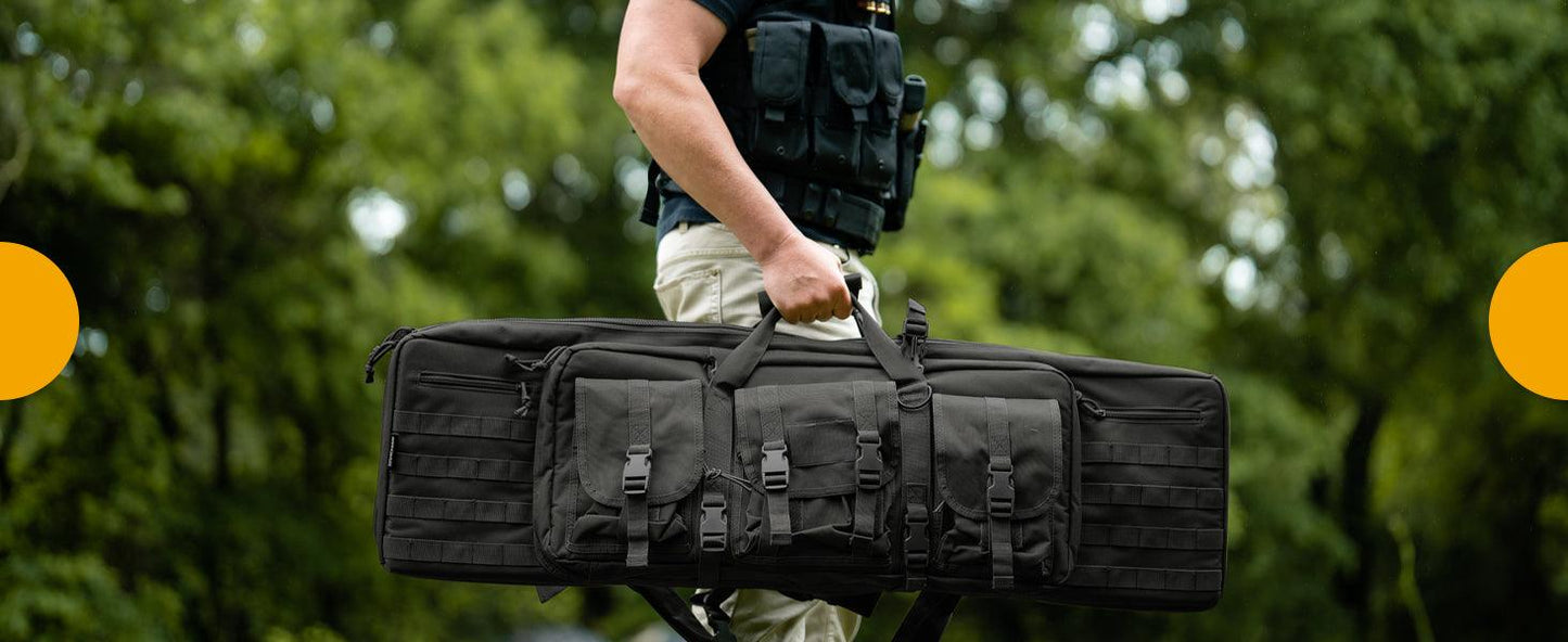 44" RECTANGULAR TACTICAL AIR RIFLE RUCKSACK - BLK - NeonSales {{ shop.shopifyCountryName }}