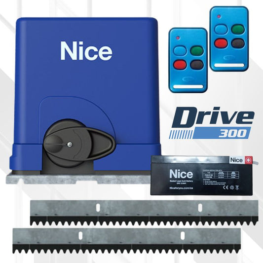 Nice Drive 300 sliding gate motor - representative complete Drive 300 kit image