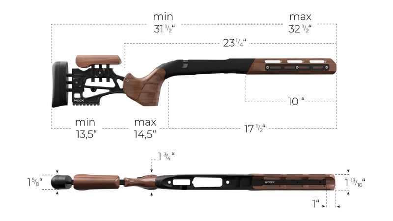 WOOX FURIOSA REM700 BDL SA TIGER WOOD - NeonSales {{ shop.shopifyCountryName }}