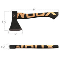 WOOX VOLANTO THROWING AXE WOOD - NeonSales {{ shop.shopifyCountryName }}