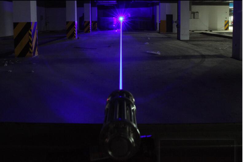500MW BLUE LASER POINTER KIT W/ CHARGER