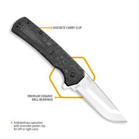 OUTDOOR EDGE RAZOR VX5 4 BLADES CARBON FIBRE - NeonSales {{ shop.shopifyCountryName }}