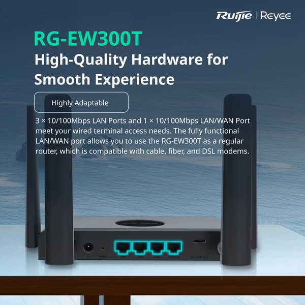 REYEE N300 WIRELESS 4G LTE ROUTER - NeonSales {{ shop.shopifyCountryName }}