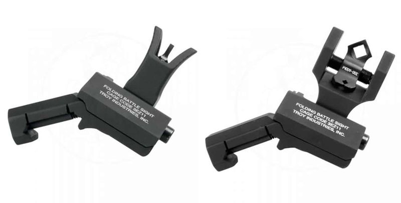 TROY 45 DEG OFFSET SIGHT SET M4 DOA BLACK - NeonSales {{ shop.shopifyCountryName }}