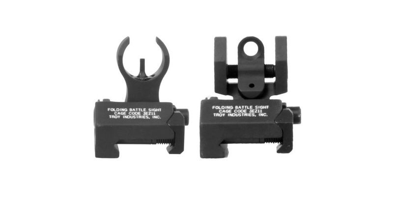 TROY MICRO HK FRONT REAR FOLDING SIGHTS BLACK - NeonSales {{ shop.shopifyCountryName }}