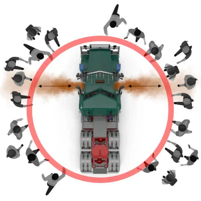 MACE TRUCK STOP VEHICLE DEFENSIVE SYSTEM