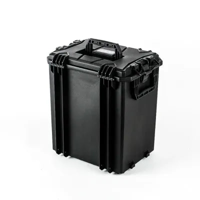 GLARY DELUX STORAGE CASE WITH WHEELS - BLACK